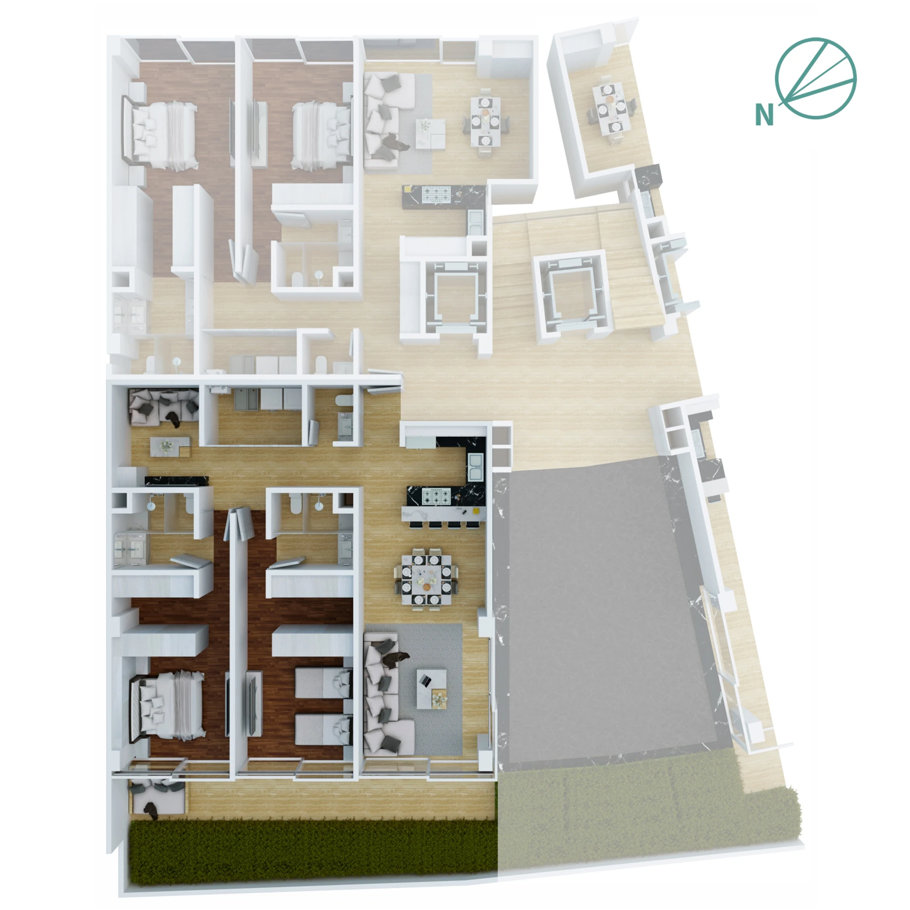 Planta de Residencia Tipo A